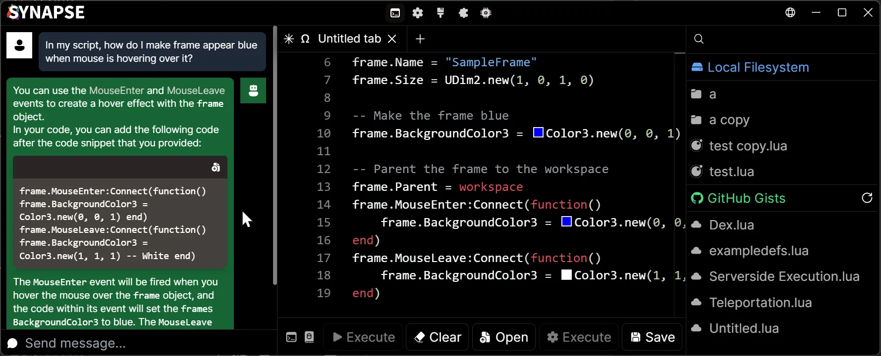 Early SX 3.0 development — latest